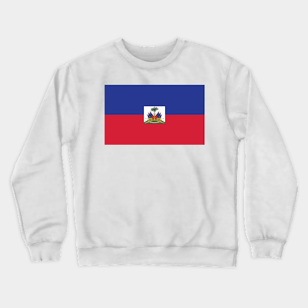 Haiti Crewneck Sweatshirt by Wickedcartoons